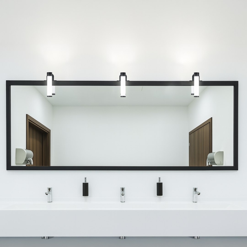 LED-spegelbelysning för badrum APA MINI LED/4W/230V IP44, svart