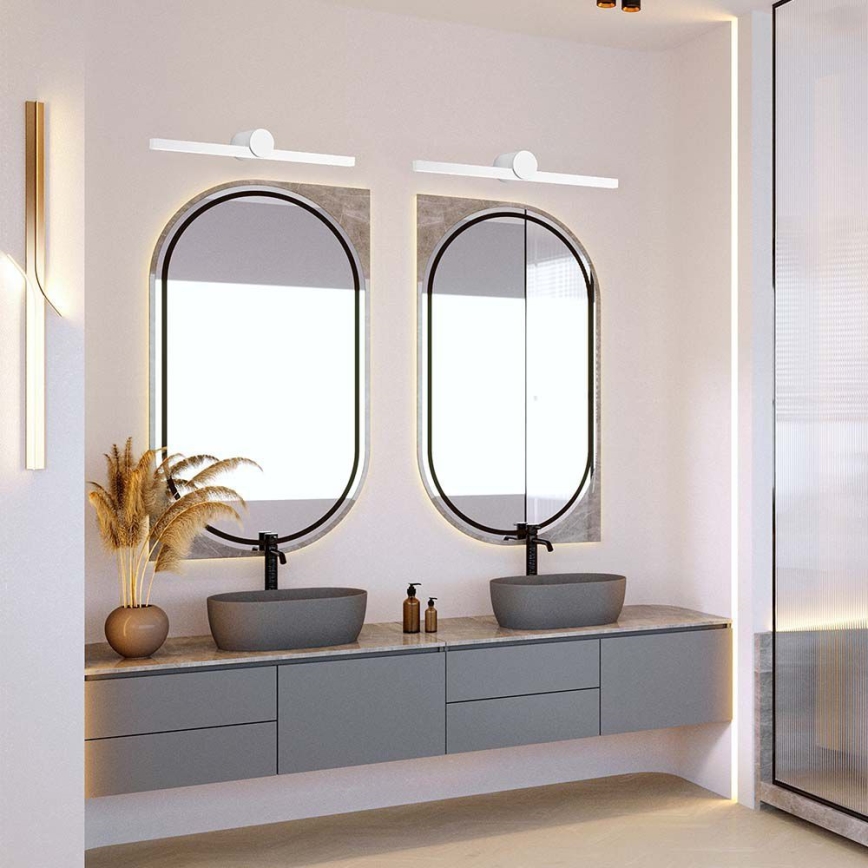 LED-spegelbelysning för badrum LED/10W/230V 3000K IP65 vit