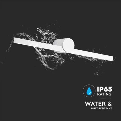 LED-spegelbelysning för badrum LED/10W/230V 3000K IP65 vit