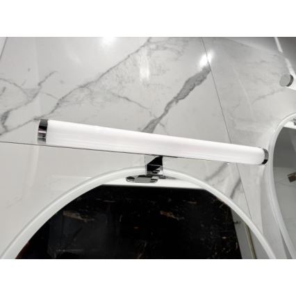 LED-spegelbelysning för badrum LED/10W/230V 45 cm IP44 blank krom