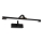 LED-spegelbelysning för badrum VINCI LED/12W/230V 40 cm IP44 svart