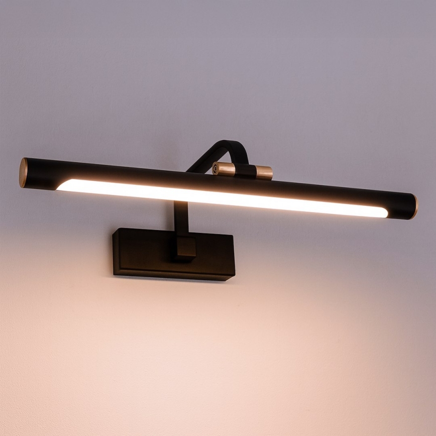 LED-spegelbelysning för badrum VINCI LED/12W/230V 40 cm IP44 svart