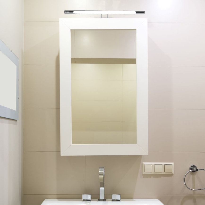 LED spegelbelysning LED/13W/230V 3000K 64cm krom