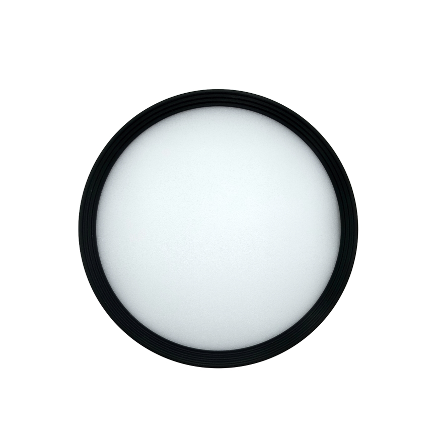 LED-spot 10 W, 230 V, 3000/4000/6400 K, Ø 12 cm, svart
