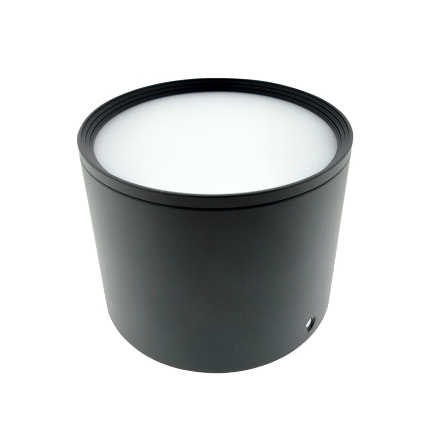 LED-spot 10 W, 230 V, 3000/4000/6400 K, Ø 12 cm, svart