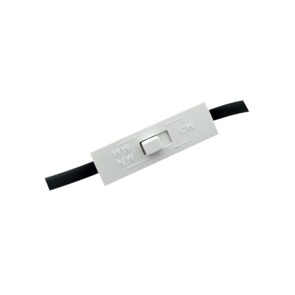 LED-spot 10 W, 230 V, 3000/4000/6400 K, Ø 12 cm, svart