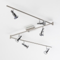 LED spotlampa 6xGU10/5W/230V polerad krom