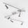 LED spotlampa 6xGU10/5W/230V polerad krom