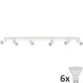 LED Spotlampa ANGIE 6xGU10/6W/230V vit