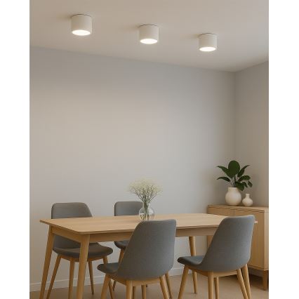 LED-spotlampa LED/10W/230V 3000/4000/6400K Ø 12 cm vit