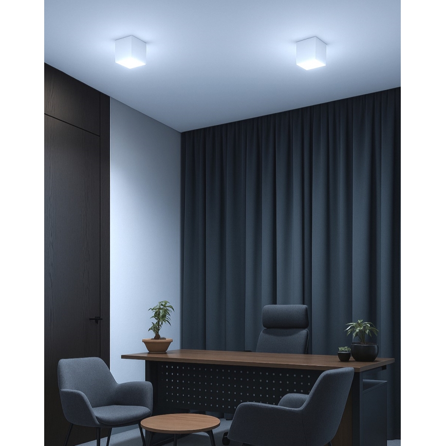 LED-spotlampa LED/5W/230V 3000/4000/6400K 7,5x7,5 cm vit