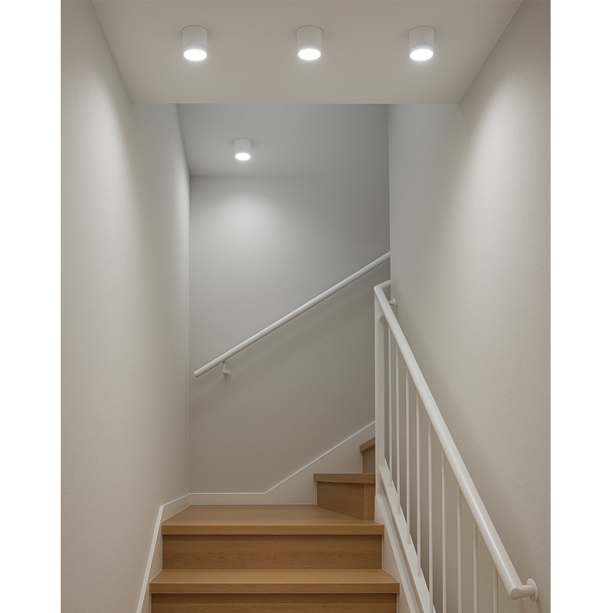 LED-spotlampa LED/5W/230V 3000/4000/6400K Ø 7,5 cm vit