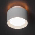 LED-spotlampa SONOR LED/12W/230V 3000/4000/5700K + LED/1,5W 2200K Ø 14 cm vit