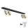 LED-spotlampa TOP 4xGU10/10W/230V svart/guld