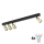 LED-spotlampa TOP 4xGU10/10W/230V svart/guld