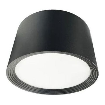 LED spotlight LED/12W/230V 4000K diameter 10 cm svart
