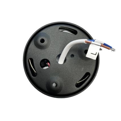 LED spotlight LED/16W/230V 4000K diameter 10 cm svart