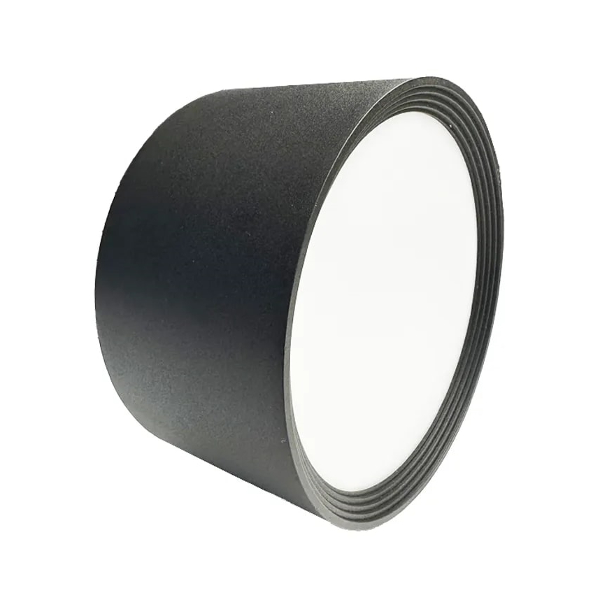 LED spotlight LED/17W/230V 4000K diameter 15 cm svart