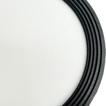 LED spotlight LED/17W/230V 4000K diameter 15 cm svart