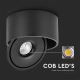 LED spotlight LED/20W/230V 3000/4000/6400K CRI 90 svart