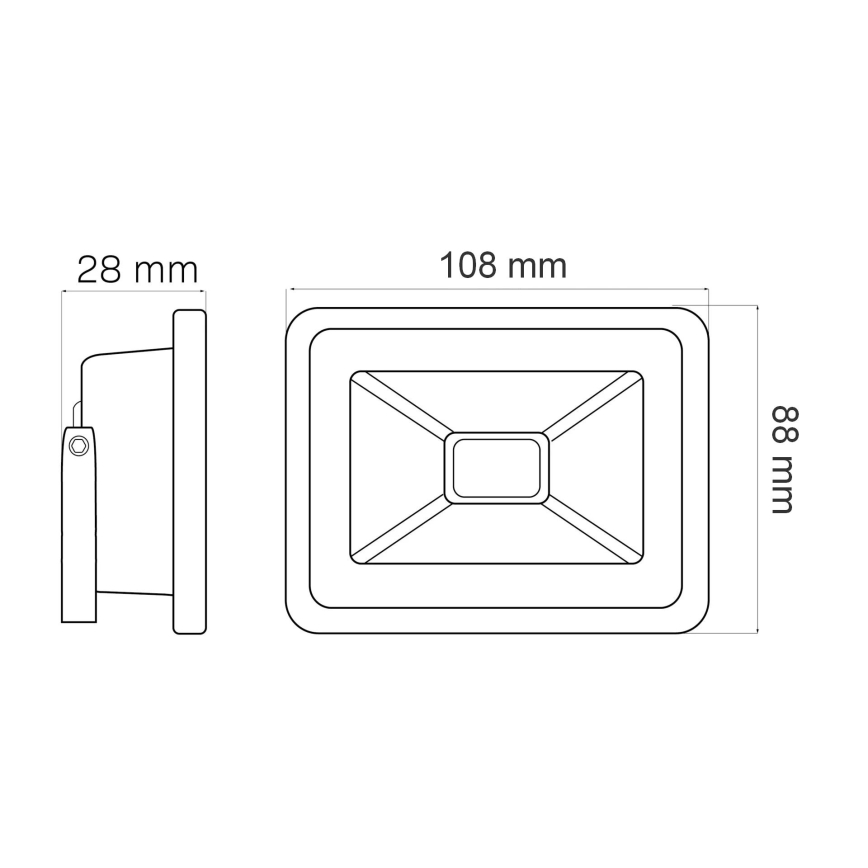 LED Spotlight LED/20W/230V