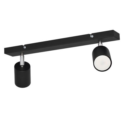 LED Spotlight TUNE 2xGU10/4,8W/230V svart