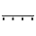 LED Spotlight TUNE 4xGU10/4,8W/230V svart