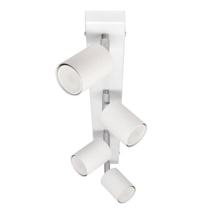 LED Spotlight TUNE 4xGU10/4,8W/230V vit