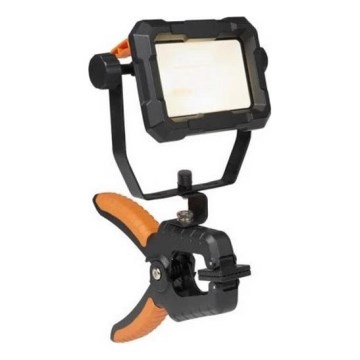 LED-strålkastare 20W 230V 6500K IP65 orange/svart