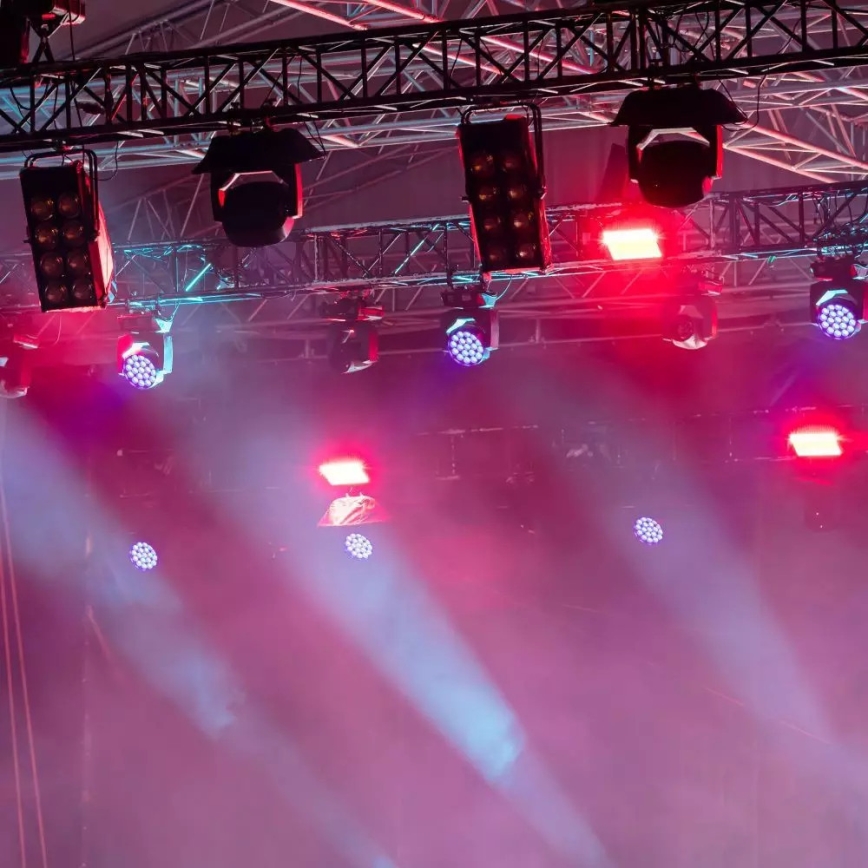 LED Strålkastare LED/20W/230V IP65 rosa ljus