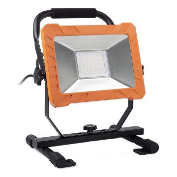 LED-strålkastare 50W/230V 6500K IP65 orange/svart