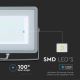 LED strålkastare SAMSUNG CHIP LED/100W/230V 4000K IP65 grå