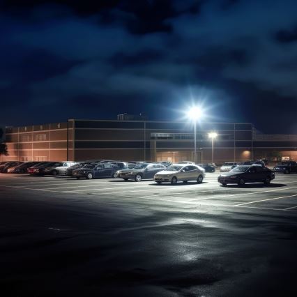 LED strålkastare för utomhusbruk LED/150W/230V 4000K 19500 lm IP65 IK06