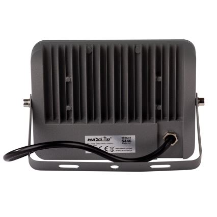 LED strålkastare för utomhusbruk LED/200W/230V 5000K IP65 grå