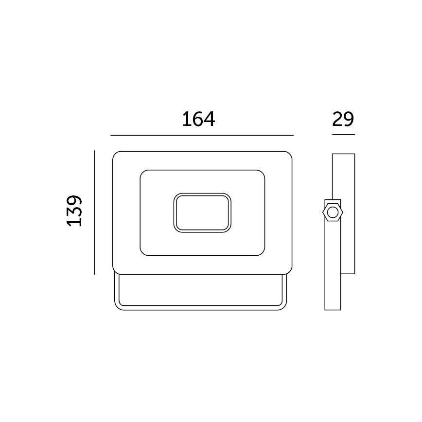 LED strålkastare för utomhusbruk LED/30W/230V IP65 6500K