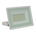 LED strålkastare för utomhusbruk NOCTIS LUX 3 LED/30W/230V 3000K IP65 vit