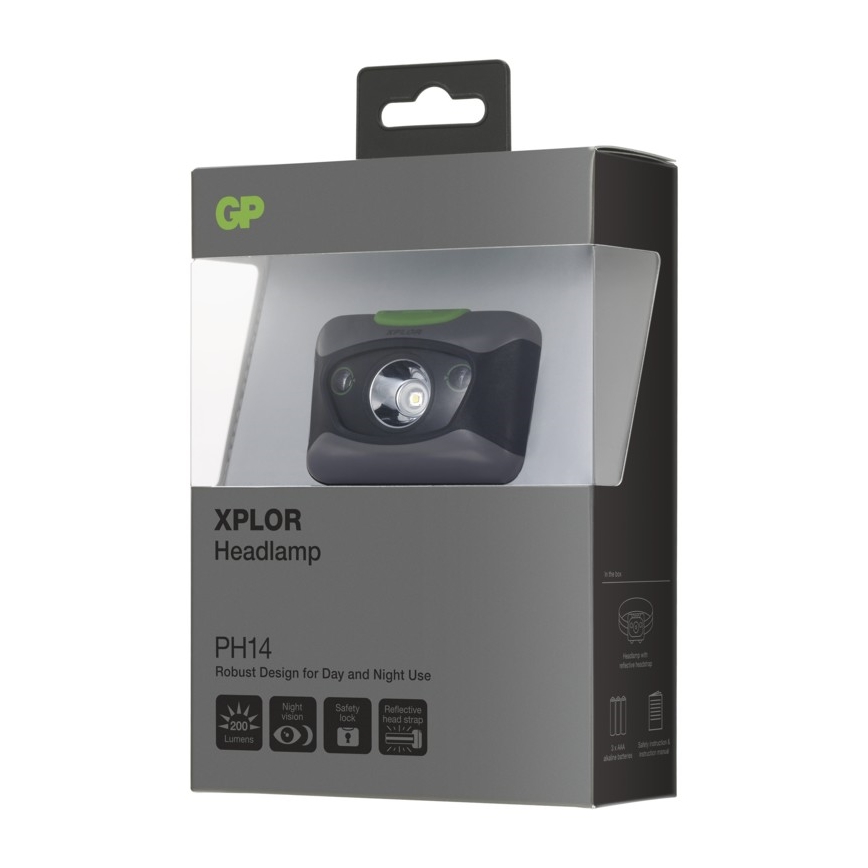 LED Strålkastare GP CREE SMD 2xLED/3xAAA