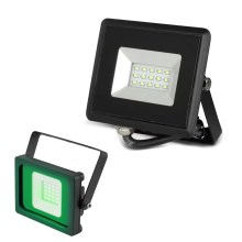LED strålkastare  LED/10W/230V IP65 grön světlo