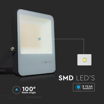 LED Strålkastare LED/30W/230V 6400K IP65 svart