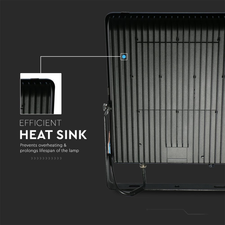 LED Strålkastare LED/30W/230V 6400K IP65 svart