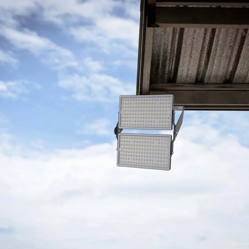 LED-strålkastare LED/500W/230V 4000K IP65 grå