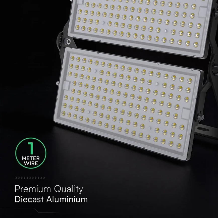 LED-strålkastare LED/500W/230V 4000K IP65 grå