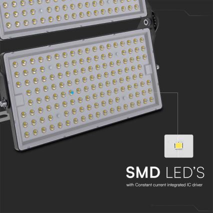 LED Strålkastare LED/500W/230V 6500K IP65