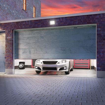 LED strålkastare LED/50W/230V IP65 3000/4000/6500K grå