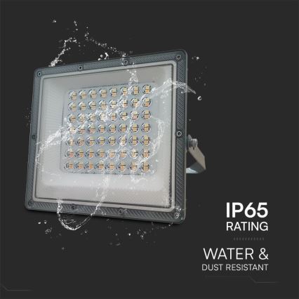 LED strålkastare LED/50W/230V IP65 3000/4000/6500K grå