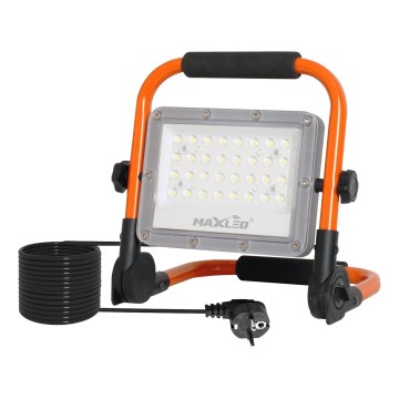 LED Strålkastare med ett stativ LED/50W/230V 5000K IP65 orange