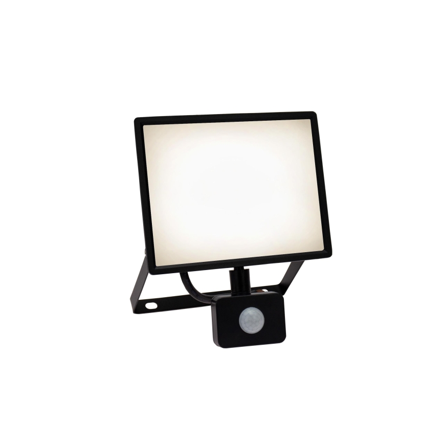 LED-strålkastare med rörelsesensor NOCTIS LUX 3 LED/50W/230V 3000K IP44 svart