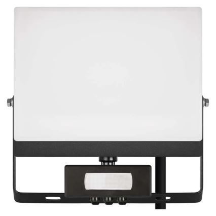 LED-reflektor med rörelse- och skymningssensor TAMBO EVO LED/50W/230V 4000K IP44 svart