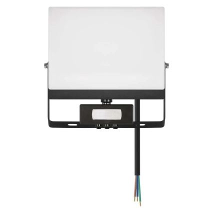 LED-reflektor med rörelse- och skymningssensor TAMBO EVO LED/50W/230V 4000K IP44 svart