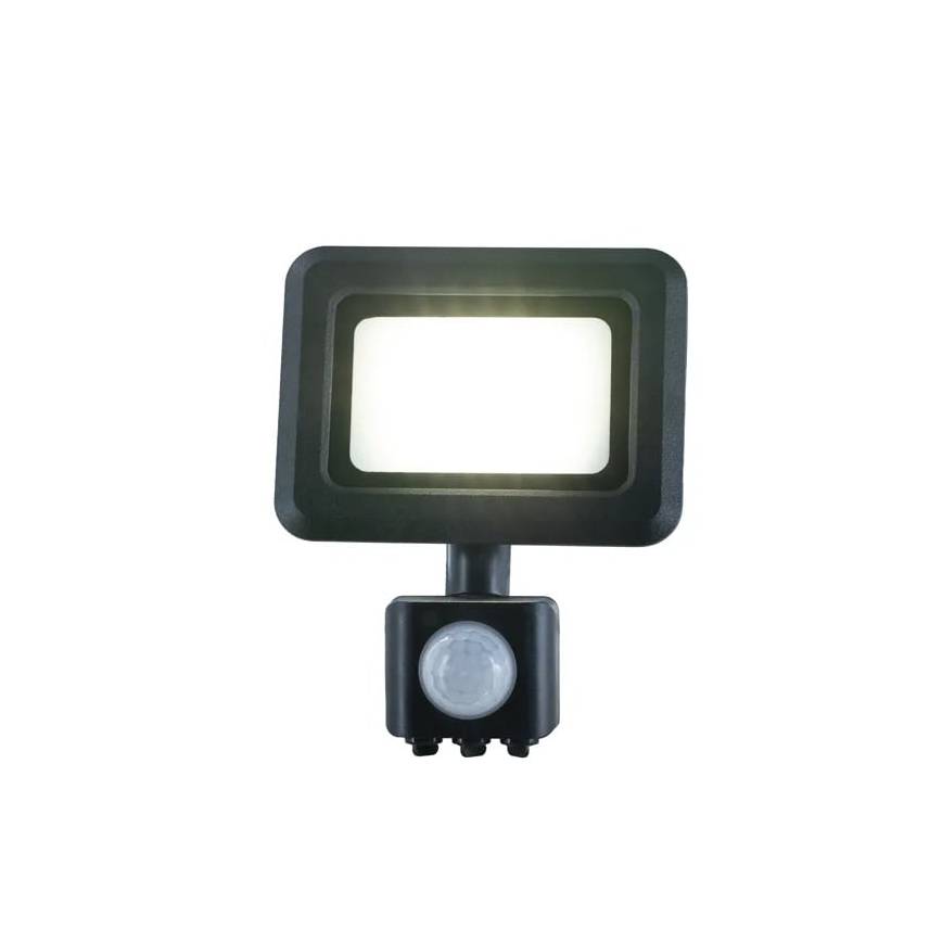 LED-strålkastare med sensor LED/10W/230V 4000K IP44